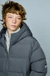 Зимняя куртка для мальчика Zara 128 размер серая 5644756802 - изображение 12