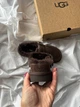 Зимові клоги Ugg Goldenstar Evelina Clog шоколадного кольору розмір 37 - изображение 5