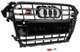 Передня решітка радіатора S-style для Audi A4 B8 2007-2015 рр. - зображення 4