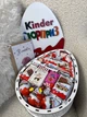 Подарунок для дітей солодкий бокс подарунковий набір Kinder сюрприз із солодощами на день народження для дівчаток і хлопчика з смачними цукерками дітям на свято в гарній коробці кіндер - изображение 6