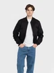 Бомбер чоловічий Arber бавовняний Varsity Jacket KR41 54 зріст 6 чорний (M08.01.02.631) - изображение 3