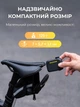 Міні насос Anoutway AT1 PRO AS210PRO для велосипеда акумуляторний електричний компресор 120 PSI для шин автоматичне накачування LED дисплей USB Type-C - зображення 2