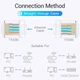 Разъем коннектор Vention Cat7 Shielded RJ45 Modular Plug 10 шт (IDHR0-10) - изображение 6