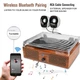 Вініловий програвач Udreamer, Bluetooth, USB, AUX, RCA, 33/45/78 об/хв, вбудовані колонки - зображення 2