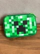 Детский школьный пенал Майнкрафт Крипер твердый органайзер Minecraft для мальчика с отделениями для канцелярии - изображение 4