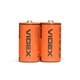Батарейка сольова Videx R14P/C 2шт SHRINK VIDEX (21154-000) - изображение 2