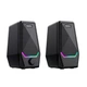 Стерео колонки HAVIT SK768 USB 10W RGB Black HAVIT (28644-000) - изображение 1