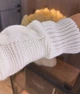 Подовжений жіночий в'язаний кардиган оверсайз ITALIA, колір Білий розмір One Size - изображение 6