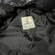 Зимняя куртка пуховик Moncler Maya черный глянцевый S 4459 - изображение 2