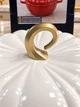 Чугунная кастрюля Тыква White 6,5л с высококачественной эмалью с крышкой и металлической ручкою белая индукция - изображение 2