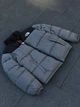 Зимова куртка пуховик The North Face 700 Grey сіра L 4469 - зображення 4