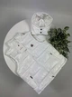 Безрукавка Moncler з NFC чіпом жилетка біла знімний капюшон XL 4464 - зображення 6