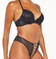 Бюстгальтер Savage X Fenty Disco Push Up Plunge Черный 38DD 85E (FENTY2149953) - изображение 1
