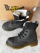 Дитячі чоботи Dr. Martens з хутром WarmWair, чорні, розмір US12 EU29, устілка 19 см - зображення 2