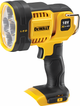 Ліхтар світлодіодний акумуляторний DeWalt 18 В XR Li-Ion 90/1000 Лм (DCL043-XJ) - зображення 1