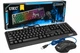 Игровой набор UKC ZEUS M710 клавиатура и мышь с RGB-подсветкой 104 клавиши EN/RU, мембранная, пластиковая, 44x16,3x3,2 см - изображение 2