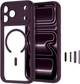 Панель Tech-Protect MagPeak MagSafe CC Case для Apple iPhone 18 Pro Max / 17 Pro Max Burgundy (5906302342013) - зображення 2