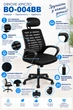 Крісло обертове комп'ютерне/офісне BO-004BB Perfect Home Чорний - зображення 3