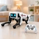 Розумна інтерактивна іграшка робот-собака AI Robot Dog Generic із пультом ДК та музикою, акумуляторний пес із голосовим керуванням і 12 командами - зображення 8
