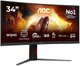 Монитор 34" AOC CU34G4ZCA - изображение 2