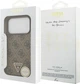Чохол для смартфона Guess Leather 4G Triangle Strass MagSafe для Apple iPhone 18 Pro / Apple iPhone 17 Pro Brown (3666339652388) - зображення 7