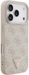 Чохол для смартфона Guess Leather 4G Triangle Strass MagSafe для Apple iPhone 18 Pro / Apple iPhone 17 Pro Pink (3666339652401) - зображення 4