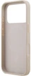 Чохол для смартфона Guess Leather 4G Triangle Strass MagSafe для Apple iPhone 18 Pro / Apple iPhone 17 Pro Pink (3666339652401) - зображення 6