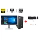 Комплект ПК: компьютер HP 280 G1 Tower / Intel Core i5-4570 (4 ядра по 3.2 - 3.6 GHz) / 8 GB DDR3 / 250 GB HDD / Intel HD Graphics 4600 / DVD-ROM + Монитор Б-класс Acer B243HL / 24" (1920x1080) TN / VGA, DVI б/у + Подарок Клавиатура, мышка, кабели - изображение 1