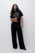 Футболка Pull & Bear чорний TZUSK391 XS - изображение 2
