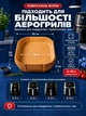 Паперові форми-вкладиші для аерогриля дно 16 см, 100 шт., термостійкий антипригарний пергамент для Air Fryer фритюрниці мультипечі для випічки - зображення 2