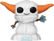Фігурка Funko POP! Star Wars: Holiday — Grogu [Snowman] (Ґроґу / Малюк Сніговик) #748 - зображення 2