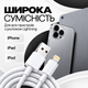 Кабель для зарядки iPhone apple lightning быстрая зарядка iPad Data Cable fast charge с разъемом Apple Lightning to USB зарядка 1м - изображение 3