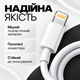 Кабель для зарядки iPhone apple lightning быстрая зарядка iPad Data Cable fast charge с разъемом Apple Lightning to USB зарядка 1м - изображение 4