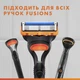 Змінні картриджі для гоління (леза) чоловічі Gillette Fusion5, 8 шт - изображение 8