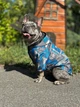 Куртка для собак Diego jacket блакитна геометрія- XS - изображение 2