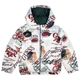 Куртка GUESS, арт. N6YL03W2661 PMNO, all-over logo and teddy bear, 6 років, 114 см - изображение 3