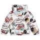 Куртка GUESS, арт. N6YL03W2661 PMNO, all-over logo and teddy bear, 6 років, 114 см - изображение 4