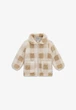 Плюшева куртка GUESS, арт. K6YL06W2624 L12W, клітинка, 6 років, 114 см - зображення 6