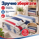 Электропростынь двуспальная с регулировкой температуры и 2-мя зонами нагрева Goldberg 150*180 см 130W, Двухзонное электрическое покрывало 220В - изображение 5