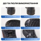 Клей для ремонту підошви взуття Ifubo Sole repair adhesive з поршнем, Чорний, 50 г - зображення 5