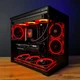Игровой ПК Lian Li O11 Dynamic Mini V2 Flow Black Tower / Intel Core Ultra 7 265F (20 ядер по 1.8 - 5.3 GHz) / 32 GB DDR5 / 1000 GB SSD M.2 / nVidia GeForce RTX 5070 Ti, 16 GB GDDR7, 256-bit / 850W - изображение 2