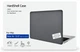 Кейс HardShell Crystal для MacBook Air 13.6 (M2–M3) Grey - изображение 2