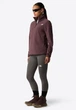 Кофта флісова жіноча The North Face Glacier 1/4 Zip Fleece Jacket рожево-коричневий колір S - изображение 6