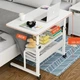 Стол для ноутбука RIAS MD-1847 с регулировкой высоты и колесиками 60x40 см White (3_08774) - изображение 5