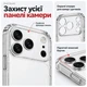 Чехол для Apple iPhone 17 Pro Max / 18 Pro Max Fruct Guard с закрытой камерой Anti-Yellow Прозрачный 111 - изображение 2