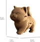 Puzzle 3D Cartonic Chodzący kotek 56 elementów (4820191134836) - obraz 4