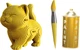 Puzzle 3D Cartonic Chodzący kotek 56 elementów (4820191134836) - obraz 5