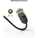 Патч-корд 10m UTP cat 6 RJ-45 COPPER black Ugreen (U_70656) - зображення 2