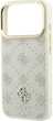 Чохол для смартфона Guess Peony 4G Small Logo MagSafe для Apple iPhone 18 Pro Max / Apple iPhone 17 Pro Max Beige (3666339654238) - зображення 5
