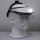 Лупа окуляри бінокулярні Magnifier 81001-H з LED підсвіткою / збільшення 1X 1.5X 2X 2.5X 3.5X - зображення 3